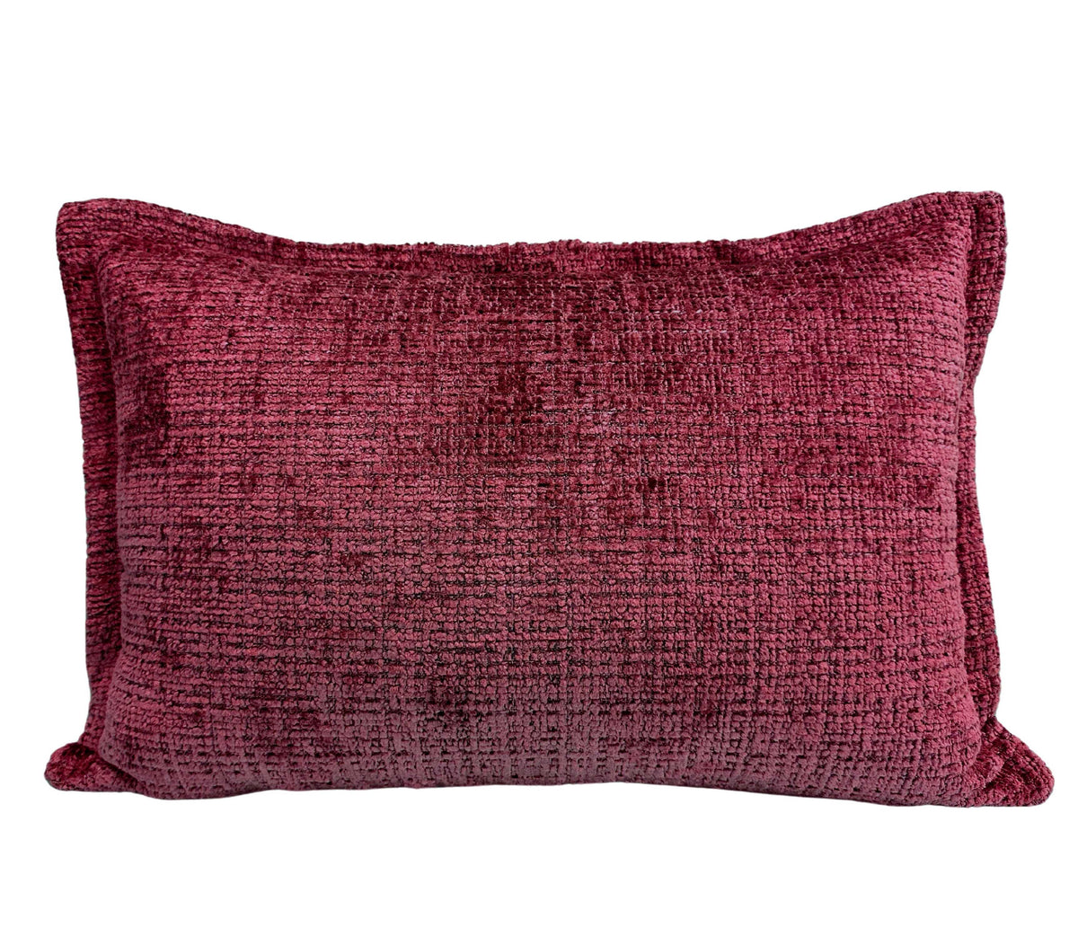 Petit coussin Nara Bourgogne (30x50 cm)