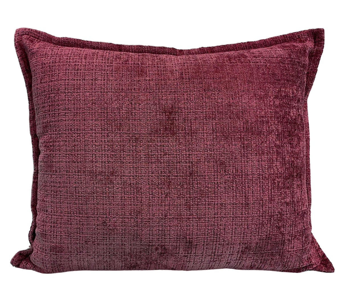 Grand coussin Nara bordeaux (55x70 cm)