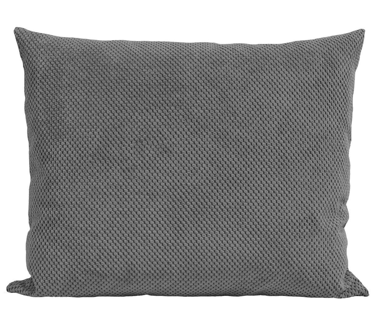 Grand Coussin Narna Gris Foncé (55x70 cm)