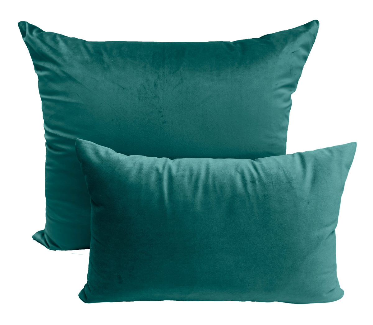 Coussin Velours Isa Bleu Pétrole