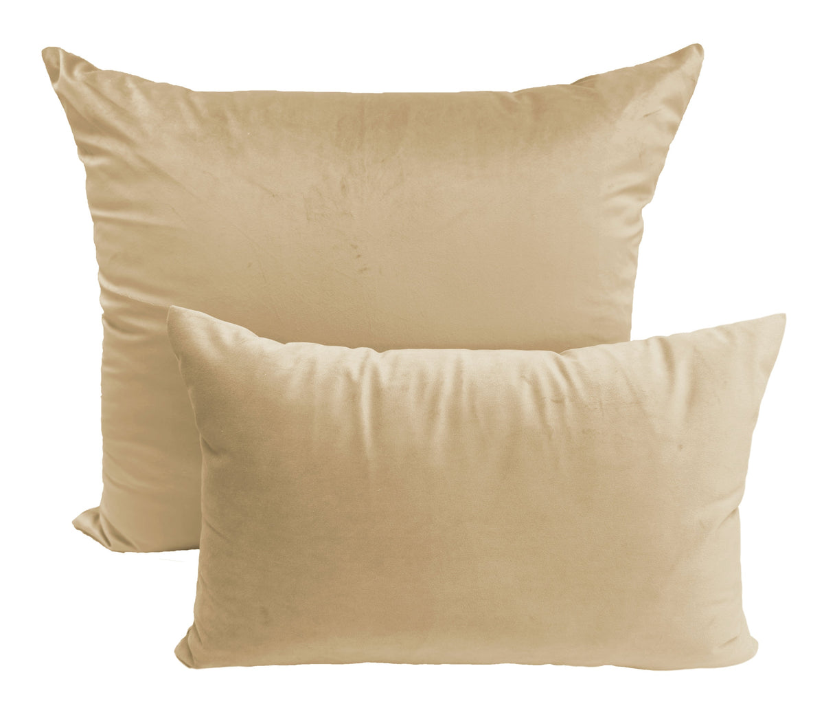 Coussin Velours Isa Camel
