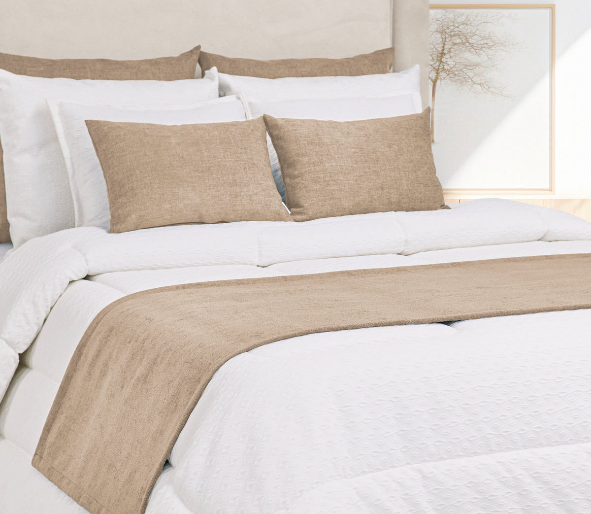 Chemin de lit Altea Camel