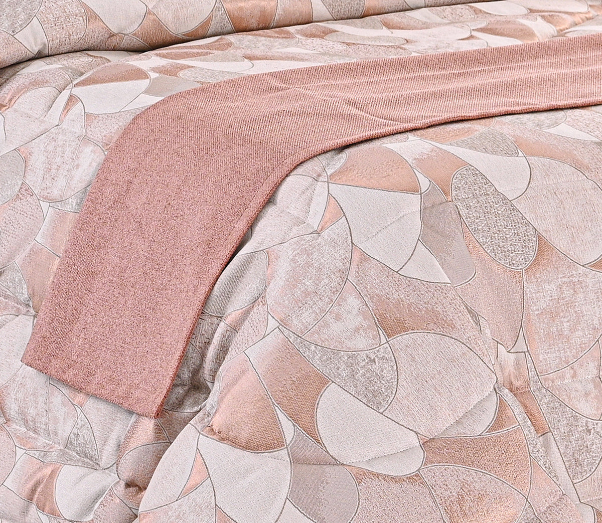 Chemin de lit Rio Rose Clair
