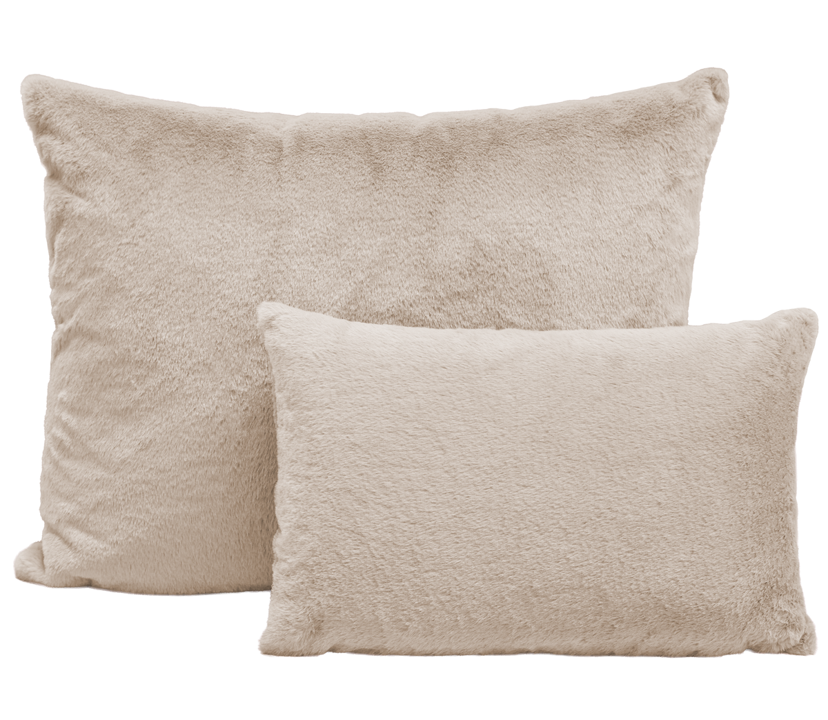 Coussin en Fourrure Flofi Beige