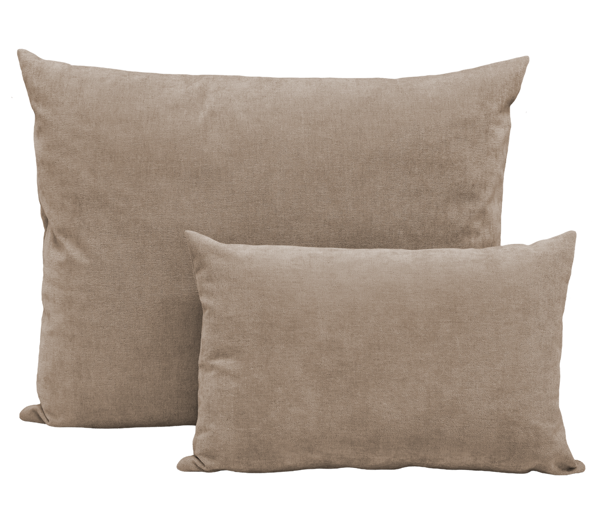 Coussin Jacquard Sena Beige Foncé