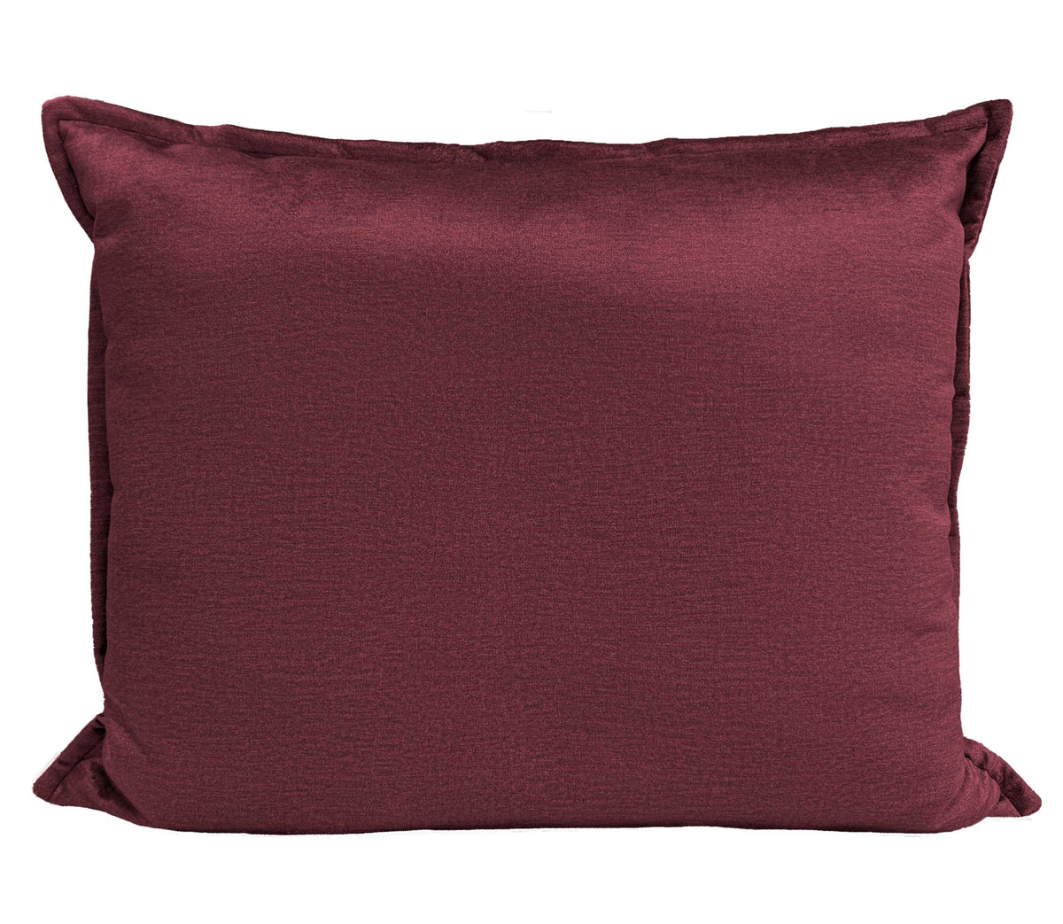 Grand coussin Olena bordeaux (55x70 cm)