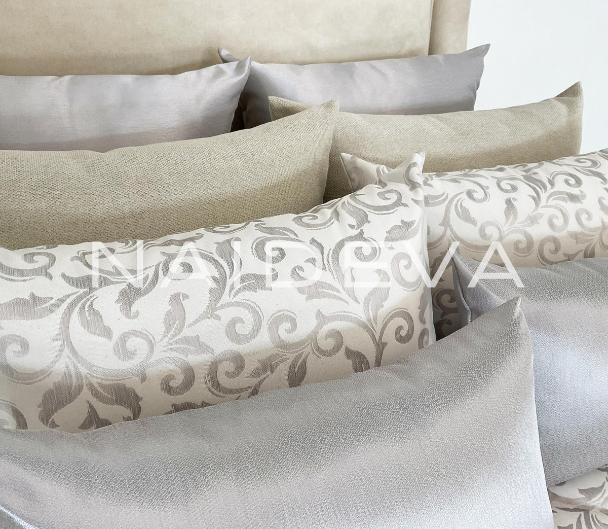 Couvre-lit Neiva Argent