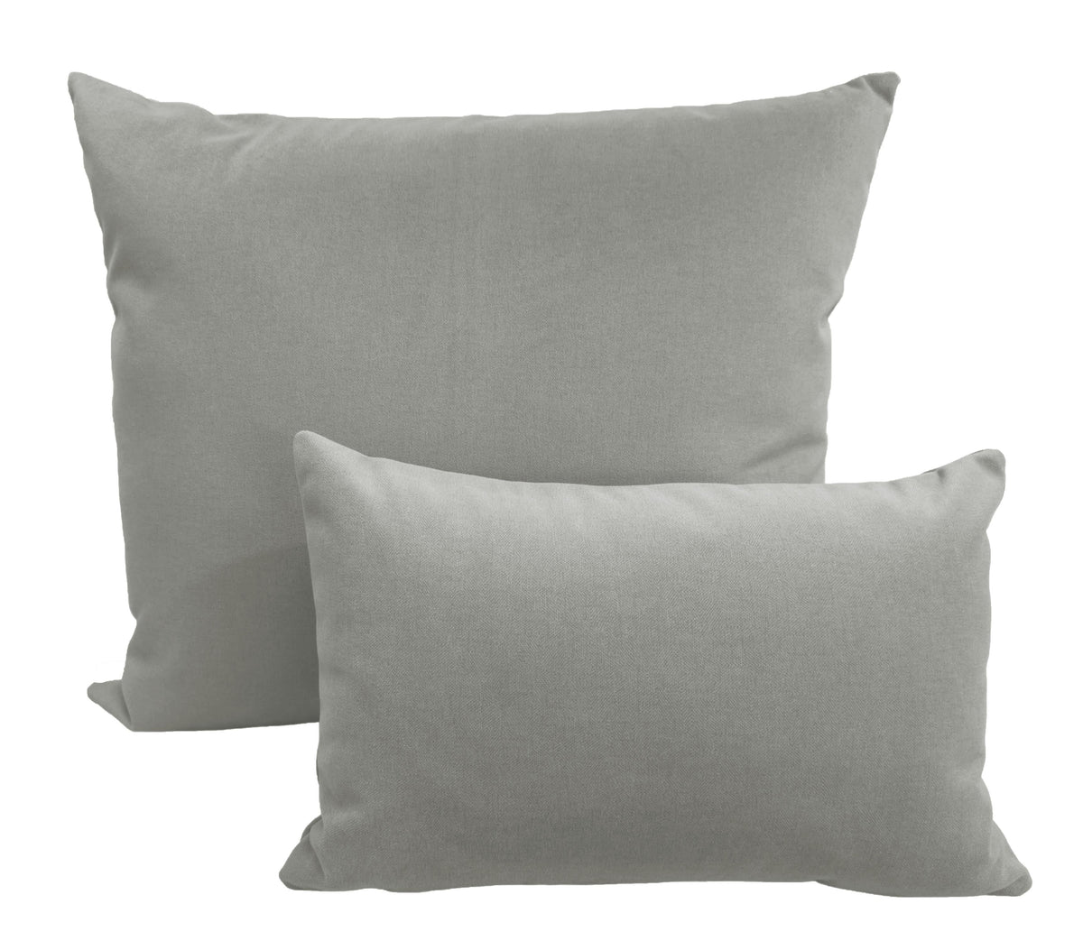 Coussin Velours Douro Gris Clair