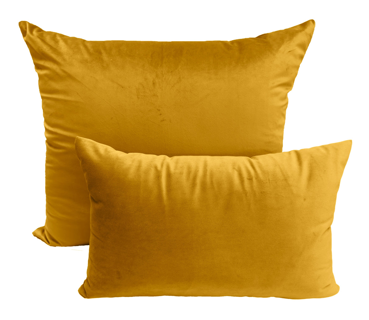 Coussin Velours Isa Jaune