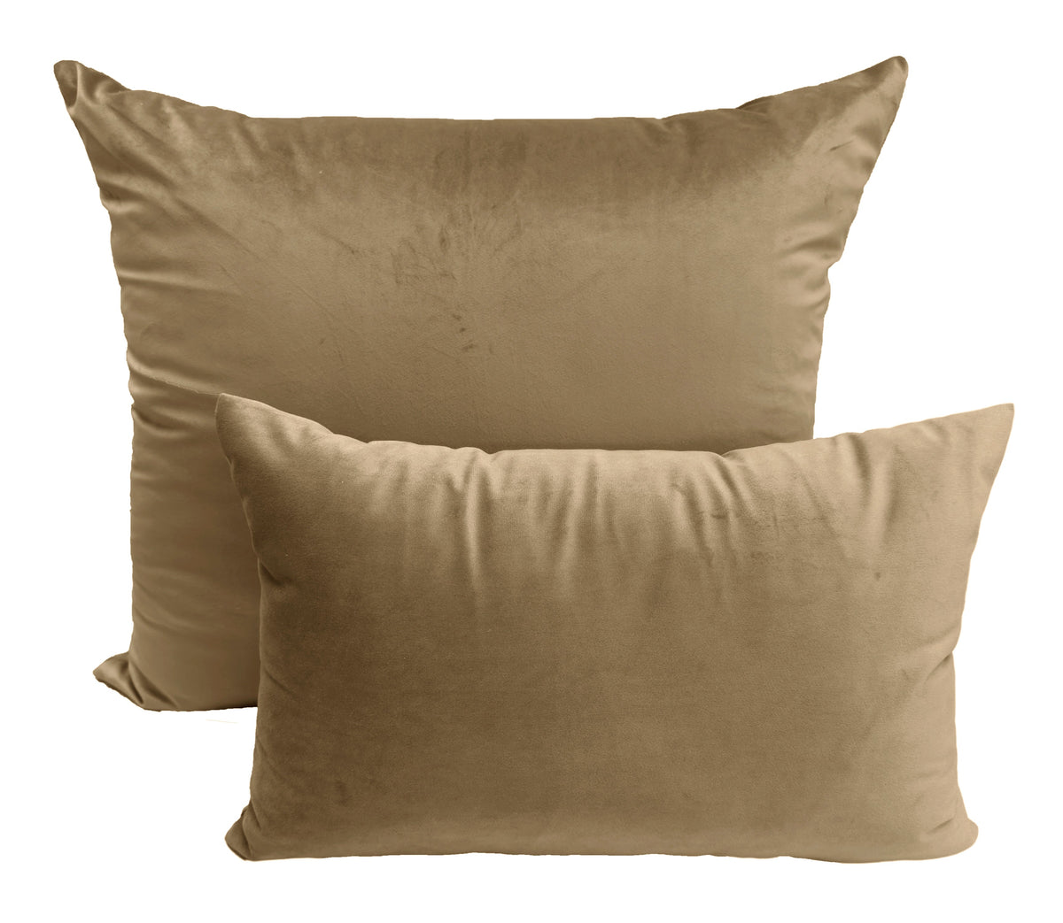 Coussin Velours Isa Marron