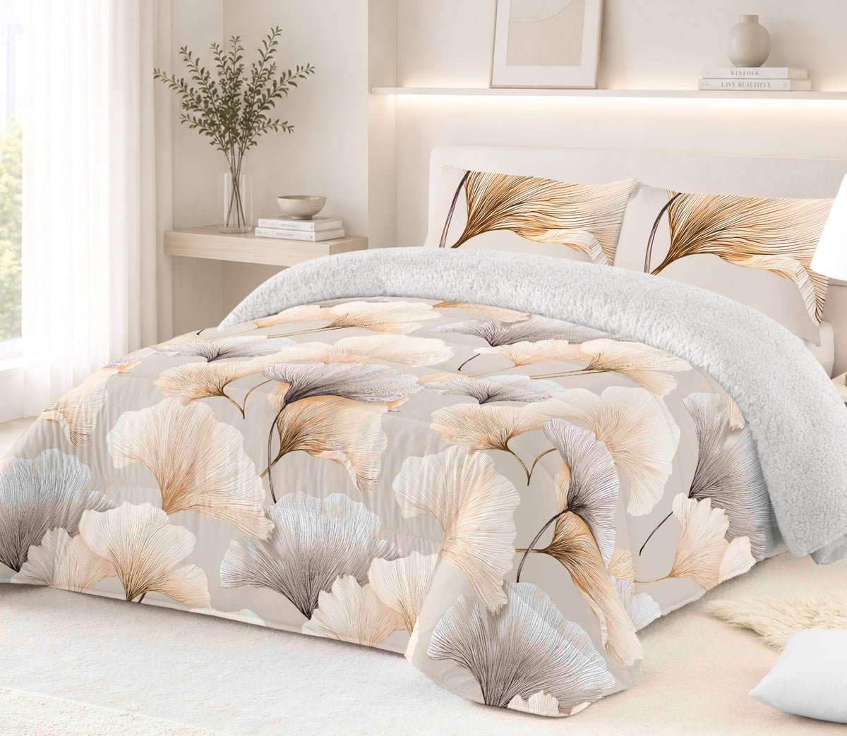Couvre-lit Sherpa Naira