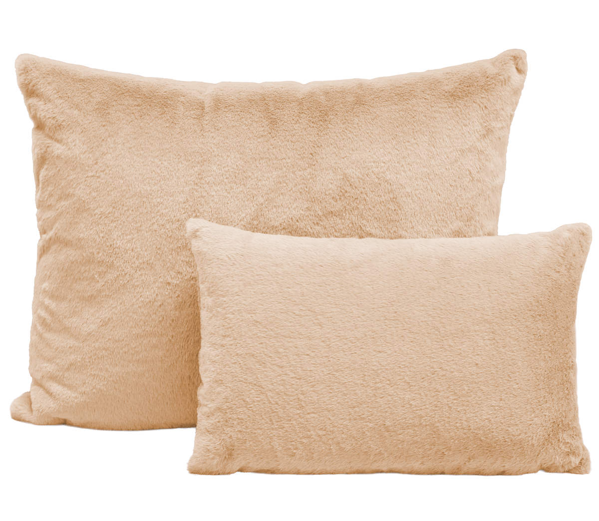 Coussin en Fourrure Flofi Camel