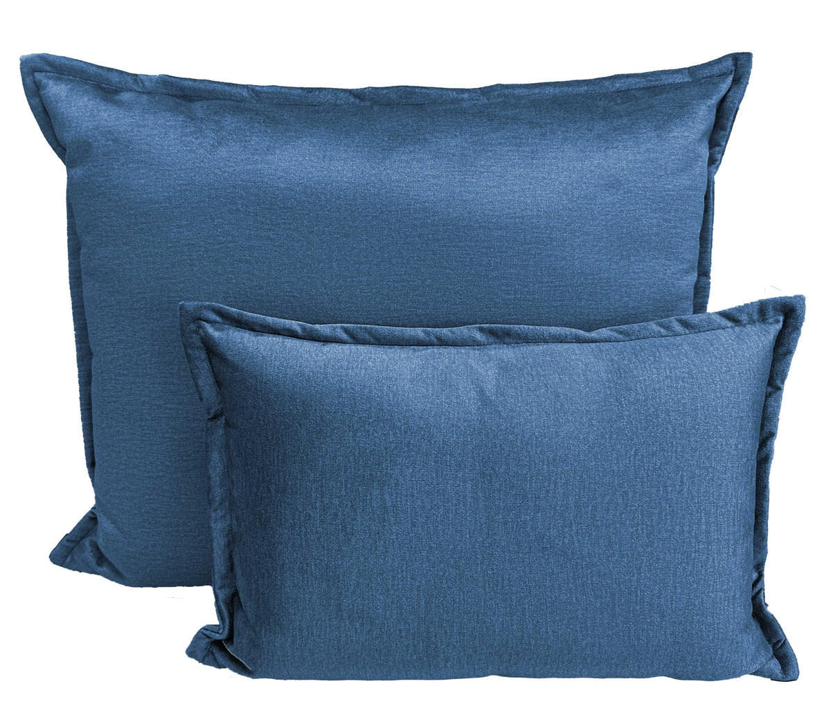 Coussin Velours Olena Bleu