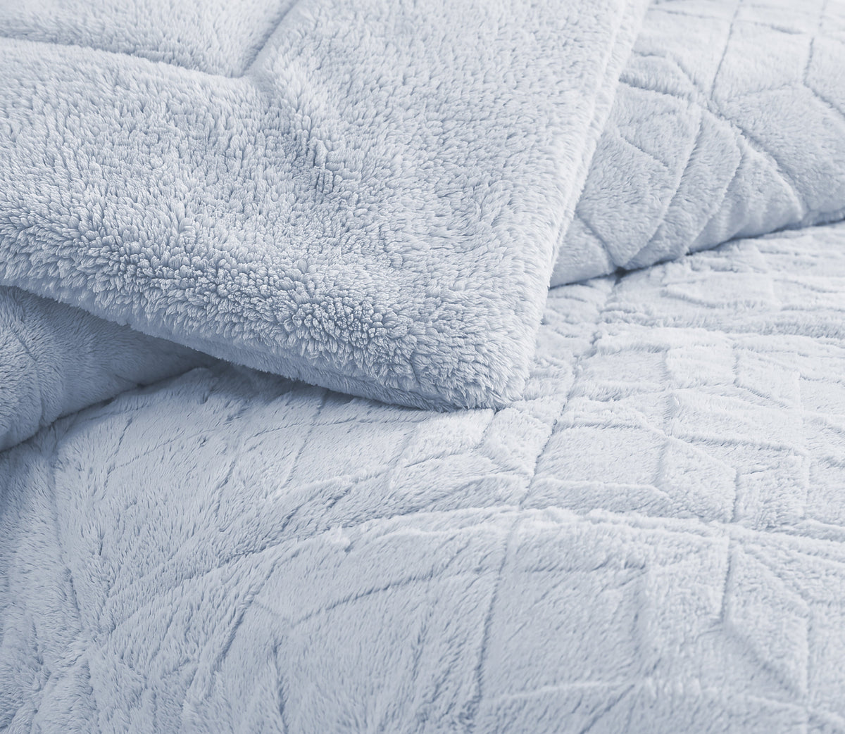 Couvre-lit Sherpa Fenix Bleu