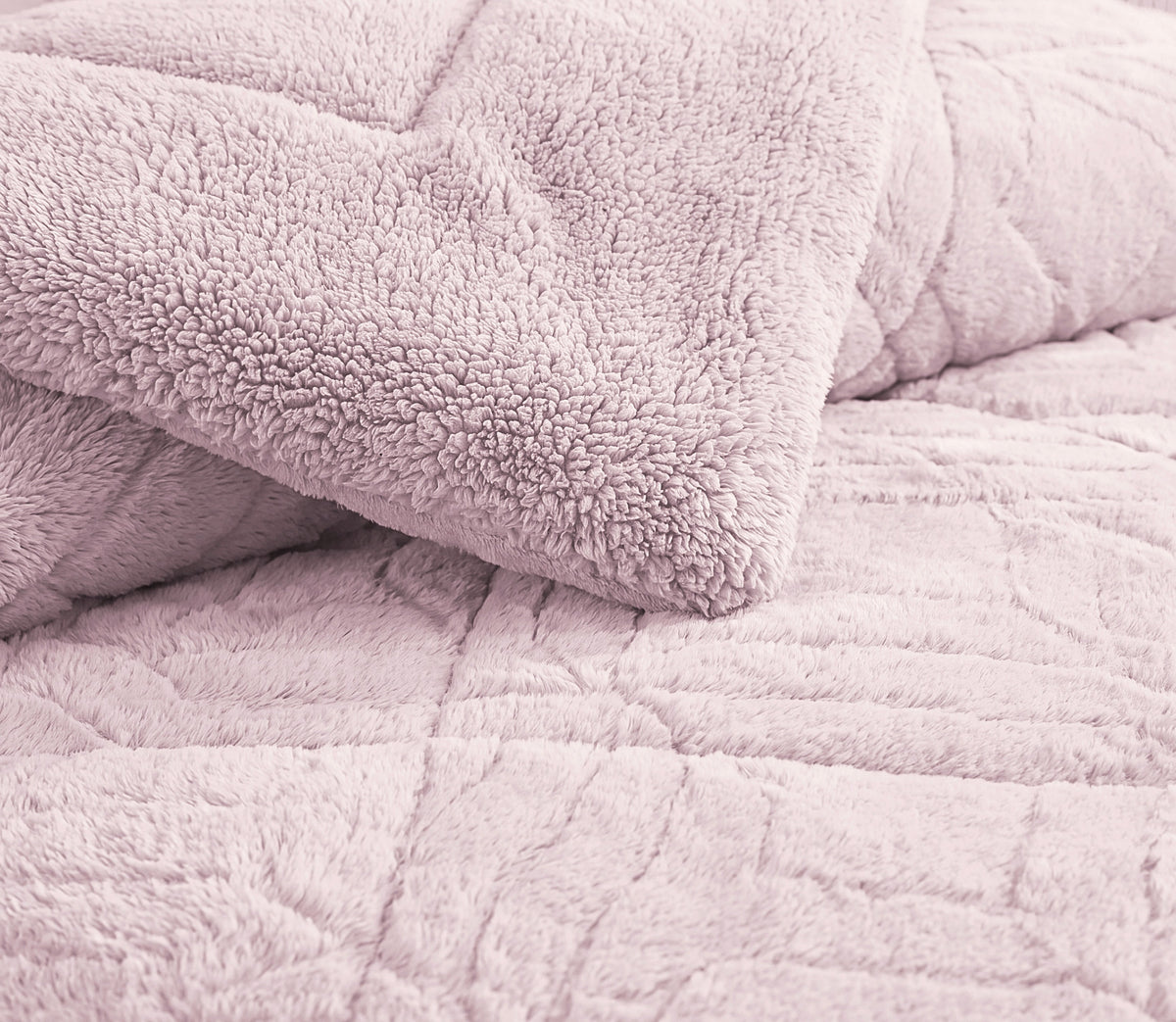 Couvre-lit Sherpa Nuvis Violet